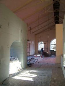 remont wnętrza budynku hali Lejniczej