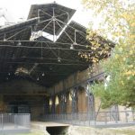 budynek hali spustowej po remoncie - teren Muzeum