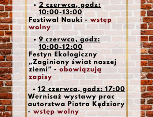 Zdarzenia muzealne – Czerwiec 2026